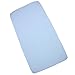 BabyPrem Single Fitted Cotton Travel Cot Sheet 95 x 65cm SKY BLUE