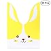 Produktbild STOBOK 50 stücke Schöne Bunny Ohren Taschen Süßigkeiten Cookie Taschen Kunststoff Kaninchen Taschen Geschenkpapier Verpackung für Hochzeit Birthday Party Supplies (22)