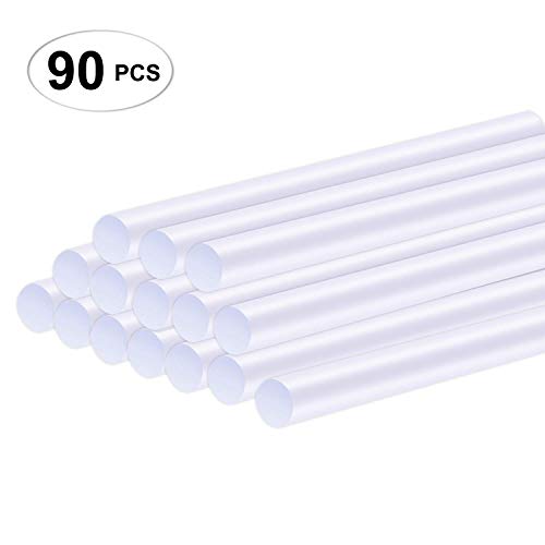 Preisvergleich Produktbild Xinfang 90 Stück DIY Heißklebesticks Klebestifte Ersatzsticks 7x95 mm Klebesticks für