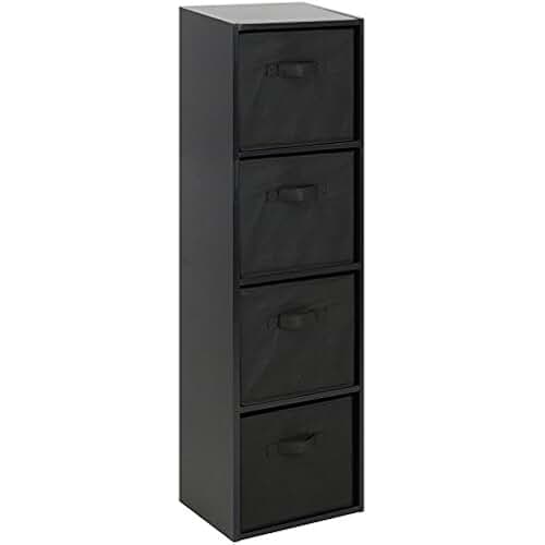 Amazon.co.uk black storage units Home & Kitchen