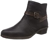 Obermaterial: Synthetik Rieker Damen Y0780 Kurzschaft Stiefel, Schwarz (Schwarz/Kastanie 00), 39 EU