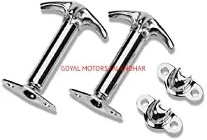 Willys All Models Chrome Bonnet LATCHES (2PC) Set| | Willys Spare Parts | Willys Accessories