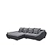 Produktbild Elegante Polsterecke Mono, Design Ecksofa, Eckcouch mit Bettkasten und Schlaffunktion, Schlafsofa, L-Form Moderne Couch Couchgarnitur (Ecksofa Links, Hugo 12 + Bering 90)