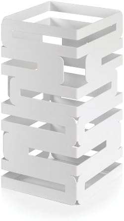 Rosseto SM130 12-Inch Steel Skycap Multi-Level Buffet Riser Stand, White Matte