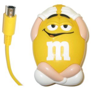 Preisvergleich Produktbild Computermaus M&M Gelb