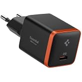 Spigen 30W USB-C Ultra Mini Hızlı Şarj Aleti PPS Super Hızlı Şarj GaN Pro Isı D&uuml;ş&uuml;r&uuml;c&uuml; G&uuml;&ccedil; Adapt&ouml;r&uuml; Akım Koruma iPhone &amp; Andr