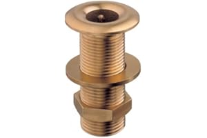 Nautica DDR srl Drain de mer en Laiton - Raccords hydrauliques - Système hydraulique Nautique de Bateau de Jardinage