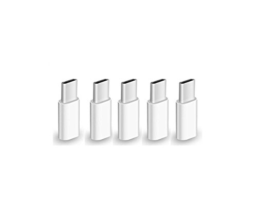CAOLATOR USB 3.1 Typ C zu Micro USB Adapter Micro Typ-C3.1 Datentransfer -Adapter Konverter USB3.0 Transferkopf (5 Stücke) - 7