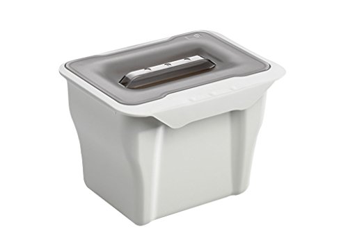 Naber Kitchen Box. Abfallsammler, alu grau.