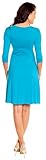 Zeta Ville Damen Umstandsmoden-Shirtkleid Umstandskleid Sommerkleid 282c - 4