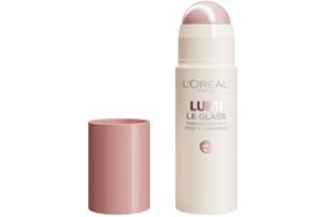 L'OREAL PARIS L'Oréal Paris Stick Illuminante Multi-Uso, Per Viso e Corpo, Pelle Luminosa e Radiosa, Effetto Glow Intenso e Istantaneo, Finish che Riflette la Luce, Lumi Glass, Tonalità: 620 Pink Ballet, 5 gr