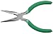Produktbild Westcott 16701 Spitzzange mit Schneide, 16,2 cm, grün