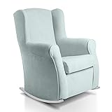 sillon mecedora lactancia mexico Sillón relax con balancin color blanco, mecedora fabricada en madera de pino.