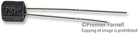 CAPACITOR CASE B 22UF 6.3V Capacitors Aluminium Electrolytic - ECA2AAM4R7X - Pack of 5