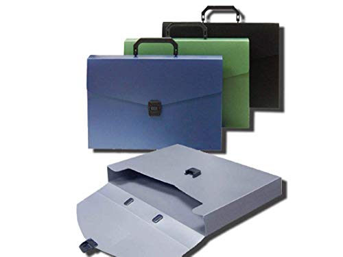 Dex Import, 0204, Maletín de Prolipopileno, 33 x 24 x 4 cm, Colores Surtidos