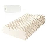 POPRUN Nackenstützkissen, Latex Kissen, HWS orthopädisches Kopfkissen ergonomisches Kissen aus Thailand Naturlatex POPRUN Nackenstützkissen, Latex Kissen, HWS orthopädisches Kopfkissen ergonomisches Kissen aus Thailand Naturlatex