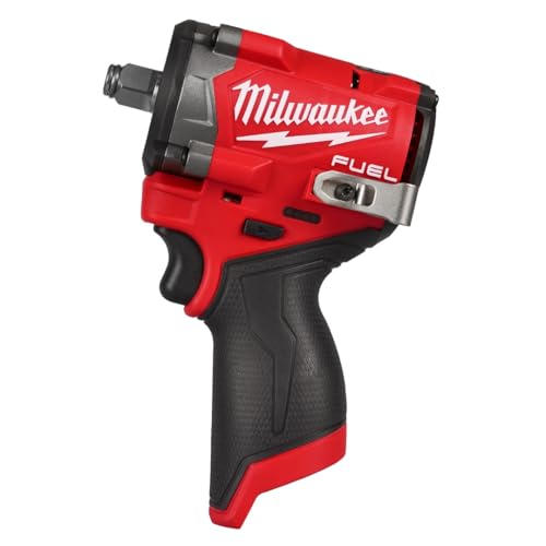 Milwaukee Avvitatore a percussione M12 FUEL tozzo da 1/2 pollice (strumento nudo)