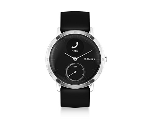Withings Steel HR Fitnessuhr mit Herzfrequenzmessung, Schwarz - 3