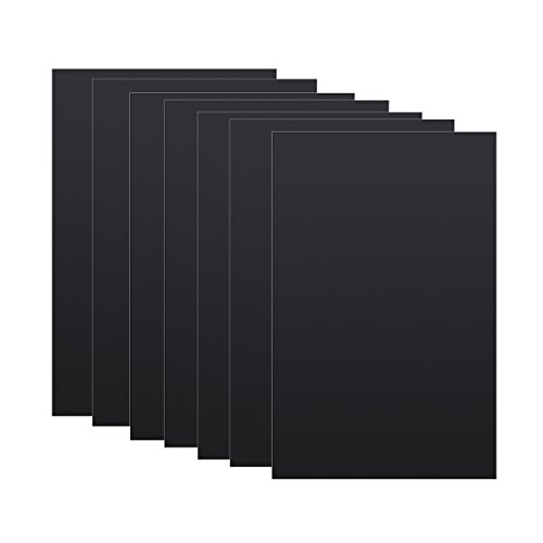 NUOLUX Tafel Aufkleber Wandtattoo 6 farbige Kreide und Radiergummi Tuch enthalten – Tafel Kontakt Papier Vinyl Chalk Board Paint Alternative (12′ x 17,7″) Innenministerium Dekor - 6