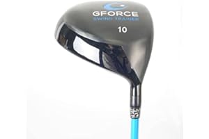 GFORCE GOLF GForce Driver Golf Swing Trainer - Used by Rory McIlroy, Named Golf Digest Editor’s Choice “Best Swing Trainer 2023” Super Flexible Shaft Training Aid, Tempo, Rhythm, Transition, Timing + USGA Legal