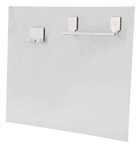 Compactor RAN6471 Spritzschutz, Memo Board, Küchenspiegel aus Stahl Small, 50 x 60 cm - 2