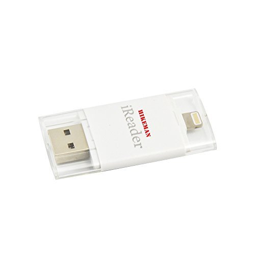 HIKEMAN iDrive i-FlashDrive HD Memory Stick USB-Adding Extra Speicher für Ihr iPhone/iPad viel einfacher zu speichern Fotos /Videos für iPhone 5s/6/6s/6Plus/6sPlus -16 GB - 2