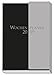 Wochenplaner mit Klappe 2019 schwarz/grau Buchkalender by