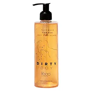 Keeo Vegan Paraben and SLS-Free Dirty Boy Face Wash (Hot Chocolate, 250ml)