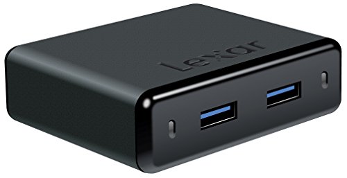 Lexar Professional Workflow UH1 USB 3.0-Hub Mit Zwei Anschlüssen - LRWUH1TBEU