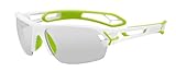 Tamaño: Medium cara Cébé Brille M - Gafas de Sol Blanco S\'track Medium Shiny White Anis Vario Perfo + 1000 Clear Talla:Talla única