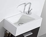 Erstklassige Verarbeitung aus edlem Gussmarmor - Produktmaße: 40 x 22 x 11.5 cm