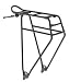 Produktbild System-Gepäcktr. Racktime Lightit Touren schwarz, 28", Alu, ca. 670g