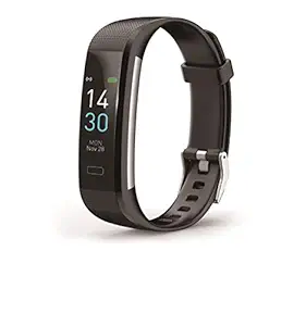 COVI-SENSE S5 Smart Health Band All in One Blood Pressure | Temperature | SPO2 Blood Oxygen Saturation | Heart Rate Monitor | Calorie Counter | Activity Fitness Tracking | Waterproof | Smart Assistant