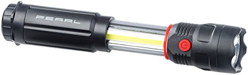 PEARL 2in1-LED-Taschenlampe mit Arbeitsleuchte, Magnet, 2x 3 W, 300 lm, IPX4 - 2