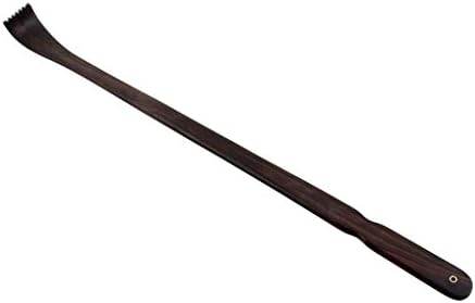 Purple light sandalwood back scratcher manual massage tools Back Massagers (The thickness of the handle is different) , waist section (no paint one)