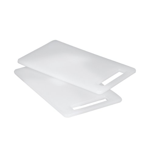 Zeller 26051 Schneidebrett, 2-er Set, Kunststoff 25 x 15 cm, weiß