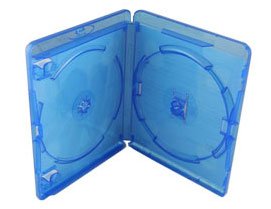Amaray Blu Ray Double Case Pack 5 Face on Face Storage Cd or dvd Cases GENUINE