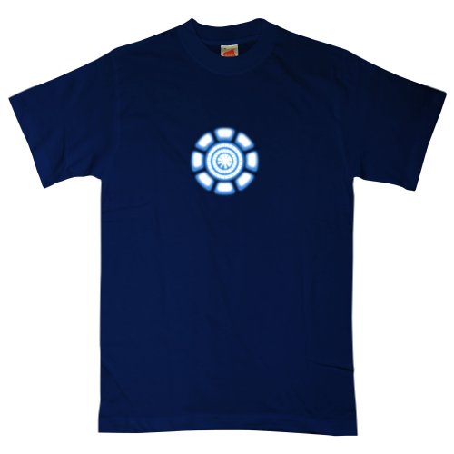 Hombre iron man camiseta