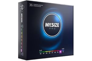 Préservatifs MY.SIZE PRO taille 7, 69 mm, 36 préservatifs - Parfaitement ajustés afin que chacun trouve sa taille