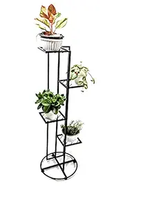 Xplore Metal Plant Stand for Home,Indoor,Outdoor,Balcony Decor(40x40x124cm)