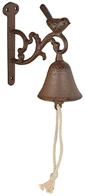 Esschert Db81 Rustique en Fonte Sonnette Bird, Petite