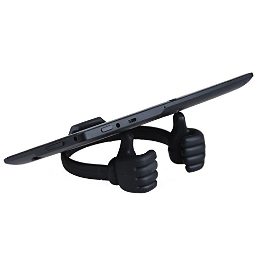 Westeng porta cellulari tablet scrivania tavolo elastico display smartphone supporto per la maggior parte dei cellulari Pad creative pollice progettato verde