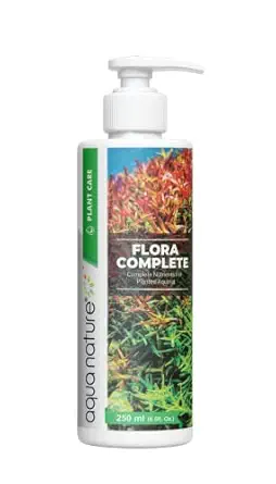 AquaNature Flora-Complete Plant Nutrient for Freshwater Planted Aquaria (250ml)