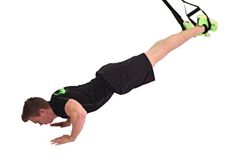 eaglefit® Sling Trainer ALLROUND; Schlingentrainer mit Umlenkrolle, Türanker, Aluminium-Karabiner, Modell 2017 - 7
