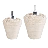 【Superficie pulida】Las capas de tela han sido tratadas para aumentar el tratamiento, apto para metal, joyas, metal, acero inoxidable, productos de aluminio, madera, plásticos, cerámica, vidrio y relojes industria de molienda y pulido de superficie.