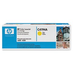 Preisvergleich Produktbild HP C4194 A-6000 Seiten Gelb Tonerkartusche und laser