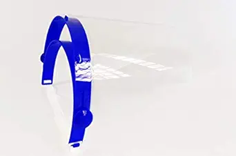 Face Shield, Splash Guard and Full Protective, Flip-up, Light Weight with Premium 300m PET Shield- Royal Blue (Pack of 1) : 1 Frame + 2 PET Shield