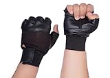 Dee Mannequin 786 Leather Gym Gloves (Black) Dee Mannequin 786 Leather Gym Gloves (Black)
