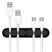 Produktbild UHAoo Silikon-Kabel-Winde-Steckerhalter Cord Management Desk Draht USB-Datenkabel-Speicher-Organisator