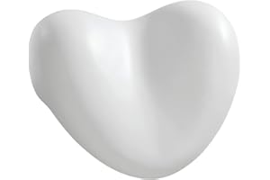 Wenko Reposacabezas Tropic Blanco - gomaespuma plástica Blanda, Poliuretano, 25 x 11 x 20.5 cm, Blanco